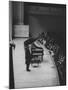 Soviet Pianist, Sviatoslav Richter, on Stage During His Tour-null-Mounted Premium Photographic Print