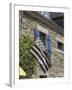 Breton Flag in the Old Walled Town of Concarneau, Southern Finistere, Brittany, France, Europe-Amanda Hall-Framed Photographic Print