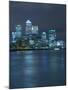 Canary Wharf, Docklands, Viewed from Wapping, London, England, United Kingdom, Europe-Wogan David-Mounted Photographic Print