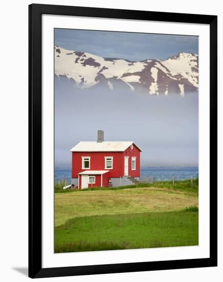 Eyjafjordur Sound, Akureyri, Iceland-Michele Falzone-Framed Photographic Print