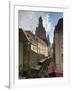 Frauenkirche Looming Over Shopping Area, Dresden, Saxony, Germany, Europe-Michael Snell-Framed Photographic Print