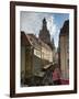 Frauenkirche Looming Over Shopping Area, Dresden, Saxony, Germany, Europe-Michael Snell-Framed Photographic Print