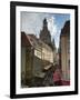 Frauenkirche Looming Over Shopping Area, Dresden, Saxony, Germany, Europe-Michael Snell-Framed Photographic Print