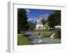 Church in Ramsau, Berchtesgadener Land, Bavaria, Germany, Europe-Hans Peter Merten-Framed Photographic Print