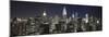 Midtown Skyline with Chrysler Building and Empire State Building, Manhattan, New York City, USA-Jon Arnold-Mounted Photographic Print