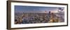 Israel, Tel Aviv, Elevated Dusk View of Beachfront Hotel-Gavin Hellier-Framed Photographic Print