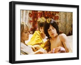 Performance, Anita Pallenberg, Michele Breton, Mick Jagger, 1970-null-Framed Photo