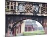 Carved Arch Inside the Imperial Palace, in Hue, Vietnam-David H. Wells-Mounted Photographic Print