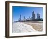 Surfers Paradise Beach and High Rise Buildings, the Gold Coast, Queensland, Australia, Pacific-Matthew Williams-Ellis-Framed Photographic Print