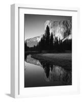 El Capitan Reflected in Merced River, Yosemite National Park, California, USA-Adam Jones-Framed Photographic Print