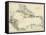 Map of West Indies and the Caribbean Sea, 1800s-null-Framed Stretched Canvas