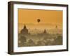 Bagan at Sunset, Mandalay, Burma (Myanmar)-Nadia Isakova-Framed Photographic Print