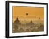 Bagan at Sunset, Mandalay, Burma (Myanmar)-Nadia Isakova-Framed Photographic Print