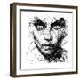 In Trouble, She Will-Agnes Cecile-Framed Premium Giclee Print