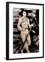 THE BIG TRAIL, John Wayne, 1930.-null-Framed Photo