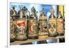 Beer Steins for Sale, Rothenburg, Germany-Jim Engelbrecht-Framed Photographic Print