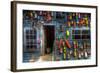 Buoys on an Old Shed at Bass Harbor, Bernard, Maine, USA-Joanne Wells-Framed Photographic Print