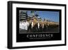 Confidence: Inspirational Quote and Motivational Poster-null-Framed Photographic Print