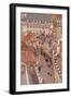 Looking Out over the Rooftops of Dijon, Burgundy, France, Europe-Julian Elliott-Framed Photographic Print