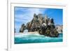 Lands End Rock Formation, Los Cabos, Baja California, Mexico, North America-Michael Runkel-Framed Photographic Print
