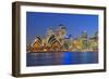 Opera House and Sydney Skyline, Sydney, New South Wales, Australia,-Marco Simoni-Framed Photographic Print