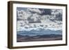 Dramatic Clouds Billow Above a Landscape with the Cordillera Real in the Distance-Alex Saberi-Framed Photographic Print