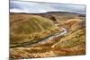 Grisedale Beck Meanders Below Baugh Fell Toward Garsdale Head in the Yorkshire Dales-Mark-Mounted Photographic Print
