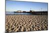 Beach and Stearns Wharf-Stuart-Mounted Photographic Print