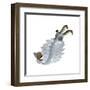 Anomalocaris from the Cambrian Period of the Paleozoic Era-null-Framed Art Print
