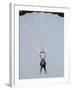 A U.S. Air Force Pararescueman Descends During Jump Training-null-Framed Photographic Print