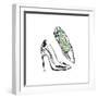 Vintage Designer Shoes-Sunflowerman-Framed Premium Giclee Print