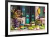 Street Vegetable Seller, Hanoi, Vietnam-Peter Adams-Framed Photographic Print