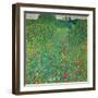 Poppy Field, 1907-Gustav Klimt-Framed Giclee Print