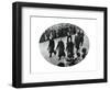 The Duke of York and His Brothers in King George V's Funeral Procession, 1936-null-Framed Giclee Print