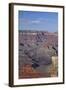 Arizona, Grand Canyon National Park, Grand Canyon and Tourists at Mather Point-David Wall-Framed Photographic Print