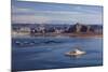 Arizona, Lake Powell and Houseboats at Wahweap Marina-David Wall-Mounted Photographic Print