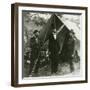 Abraham Lincoln with Allan Pinkerton and Major General John A. Mcclernand, 1862-Alexander Gardner-Framed Photographic Print