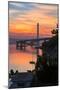 Sunrise Clouds, East Span of the Bay Bridge, San Francisco, California-Vincent James-Mounted Photographic Print