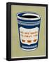 We are Happy to Serve You Retro Poster-null-Framed Poster