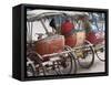 Bicycle Taxi, Khon Kaen, Thailand-Gavriel Jecan-Framed Stretched Canvas