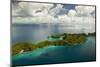 Aerial View of Rock Islands of Palau, Micronesia-Michel Benoy Westmorland-Mounted Photographic Print