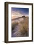 Sunrise over Bamburgh Castle, Northumberland, England. Spring-Adam Burton-Framed Photographic Print