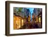 The Shambles at Christmas, York, Yorkshire, England, United Kingdom, Europe-Frank Fell-Framed Photographic Print