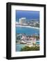 Elevated View over City and Coastline, Ocho Rios, Jamaica, West Indies, Caribbean, Central America-Doug Pearson-Framed Photographic Print