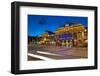 Central Station at Dusk, Drottningtorget, Gothenburg, Sweden, Scandinavia, Europe-Frank Fell-Framed Photographic Print