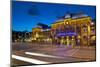 Central Station at Dusk, Drottningtorget, Gothenburg, Sweden, Scandinavia, Europe-Frank Fell-Mounted Photographic Print