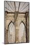 Brooklyn Bridge, New York, United States of America, North America-Amanda Hall-Mounted Photographic Print