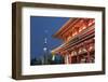 Senso-Ji Temple and Skytree Tower at Night, Asakusa, Tokyo, Japan, Asia-Stuart Black-Framed Photographic Print