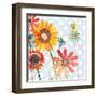 Polka Dot Delight - Daisy-Robbin Rawlings-Framed Art Print