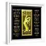 Stax Gold-null-Framed Art Print